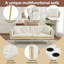 2 Seater Velvet Loveseat-1659298790