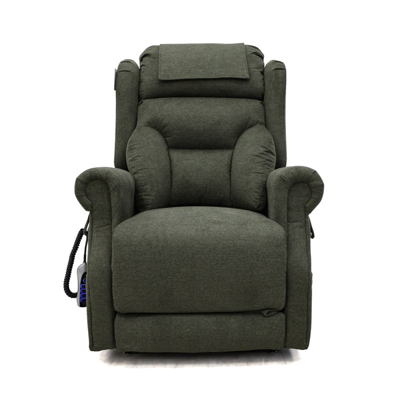 Berkshire 85cm Wide Lift Assist Standard Recliner, Green