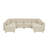 Campneaurelgates Corduroy Upholstered Modular Sectional-652419314