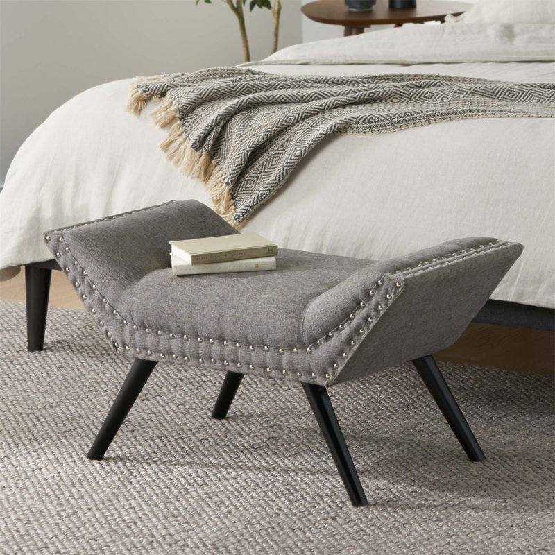 Banc avec repose-pieds MARRIOTT Luxe