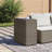  Garden Side Table Grey And Black-624543875