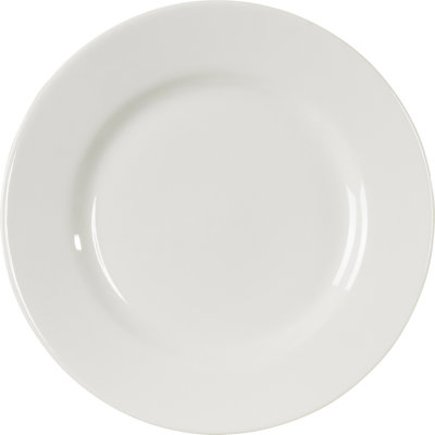 Ten Strawberry Street Classic White New Britain 8" Salad/Dessert Plate