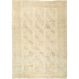 Antique One Of A Kind One-of-a-Kind 7'4" X 10'5" Hand Knotted Area Rug