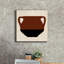  «Clay Pot 2» par Alonzo Saunders, art mural sur toile, 18 po x 18 po-68419631