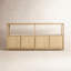Open Plan Low Bookcase with Storage-836359041-836359043