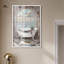 «Jaguar Arch Bathroom Glam Shadowbox Print Glam Bathroom Art» par Art Remedy-115129217-115129218