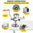 VEVOR Manual Slow Masticating & Cold Press Juicer