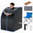Costway 1 - Person Traditional Steam Sauna with Remote Control-56126675