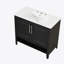 Meuble-lavabo multifonctionnel 36 po avec lavabo 36 po