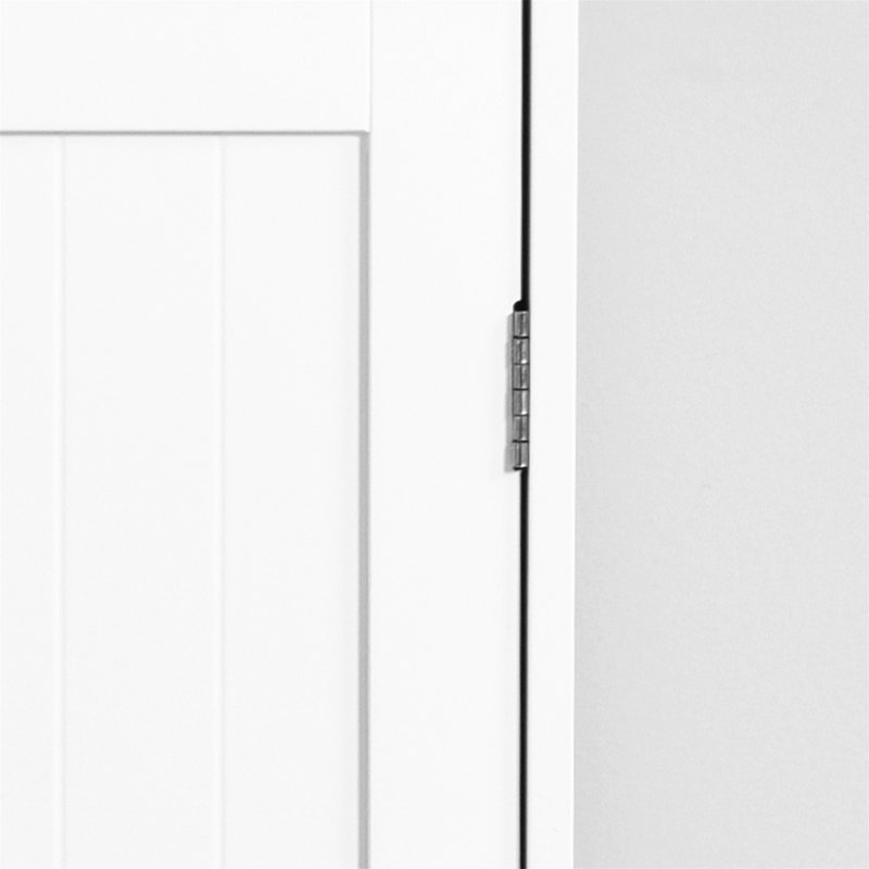 Armoire de rangement pour salle de bain avec tablette réglable et tiroirs