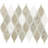 12" x 11" Natural Stone Arabesque Wall Tile-87327049