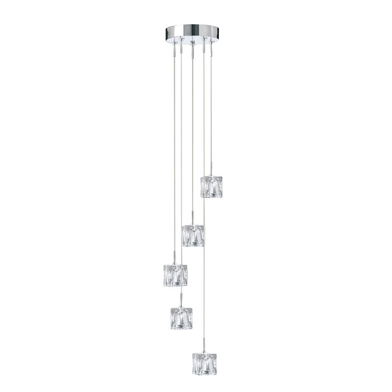 Chou 5-Light Cluster Chandelier
