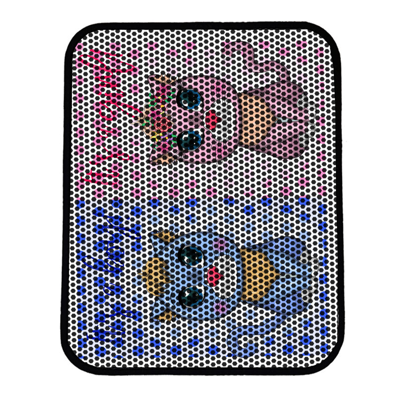 Premium Cat Litter Mat, 18 x 24 inches | 50% PVC / 50% Polyester, Machine Washable & Vacuum Friendly | Durable, Easy-Clean Design for Pet Owners | Protect Your Floors from Litter Messes