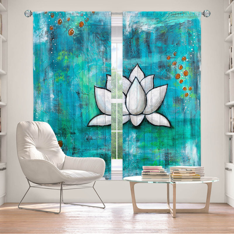 Paire de rideaux obscurcissant en polyester Bernida, L 40 po x L 82 po