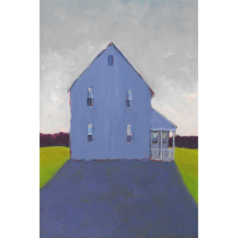 Bucolic Structure IX by Carol Young - Wrapped Canvas Painting, 30cm H x 20cm W