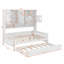 Lit de jour en bois pleine grandeur avec lit gigogne simple, armoire et tablette tout-en-un-2075220486