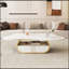 Table basse moderne avec plateau en pierre frittée Modern Butterfly-2087529414