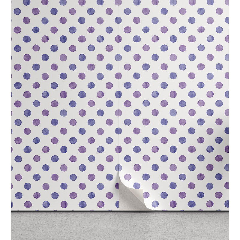 Rouleau de papier peint adhésif Emylia, L 13 po x L 100 po