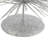 Ombre Trees - 15.7"H - Set of 4 - White/Silver