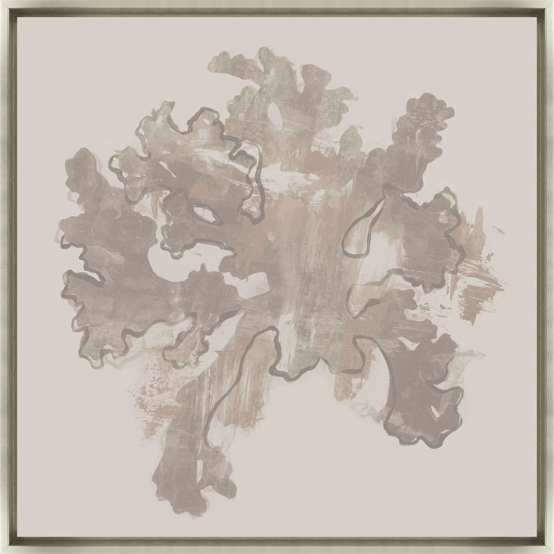 Seagrass Silhouette I par Jean Kenna - Art mural encadré