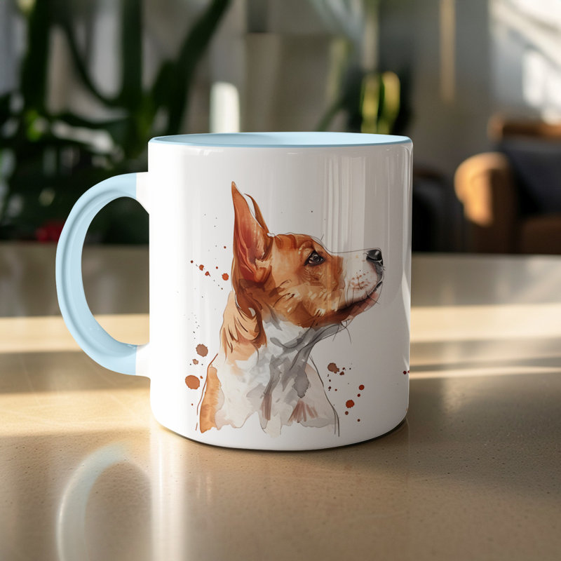 Mug, Light Blue, 2
