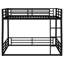 Lit superposé en métal Space Black-1105062589