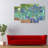 Iris by Vincent Van Gogh - 5 Piece No Frame Painting on Canvas