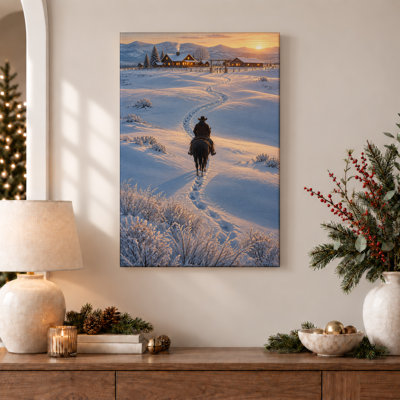 Art mural sur toile Cowboy