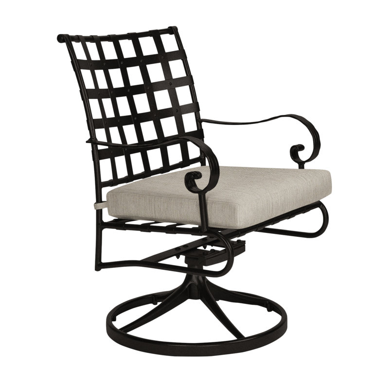 Classico Outdoor Rocker Chair, Carbon Black, Sensory Granite