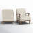 Amilio 28" W Farmhouse Polyester Armchair with Solid Wood Legs-347163608