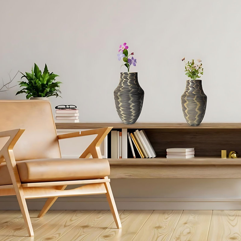 Vase de table en verre Brenten