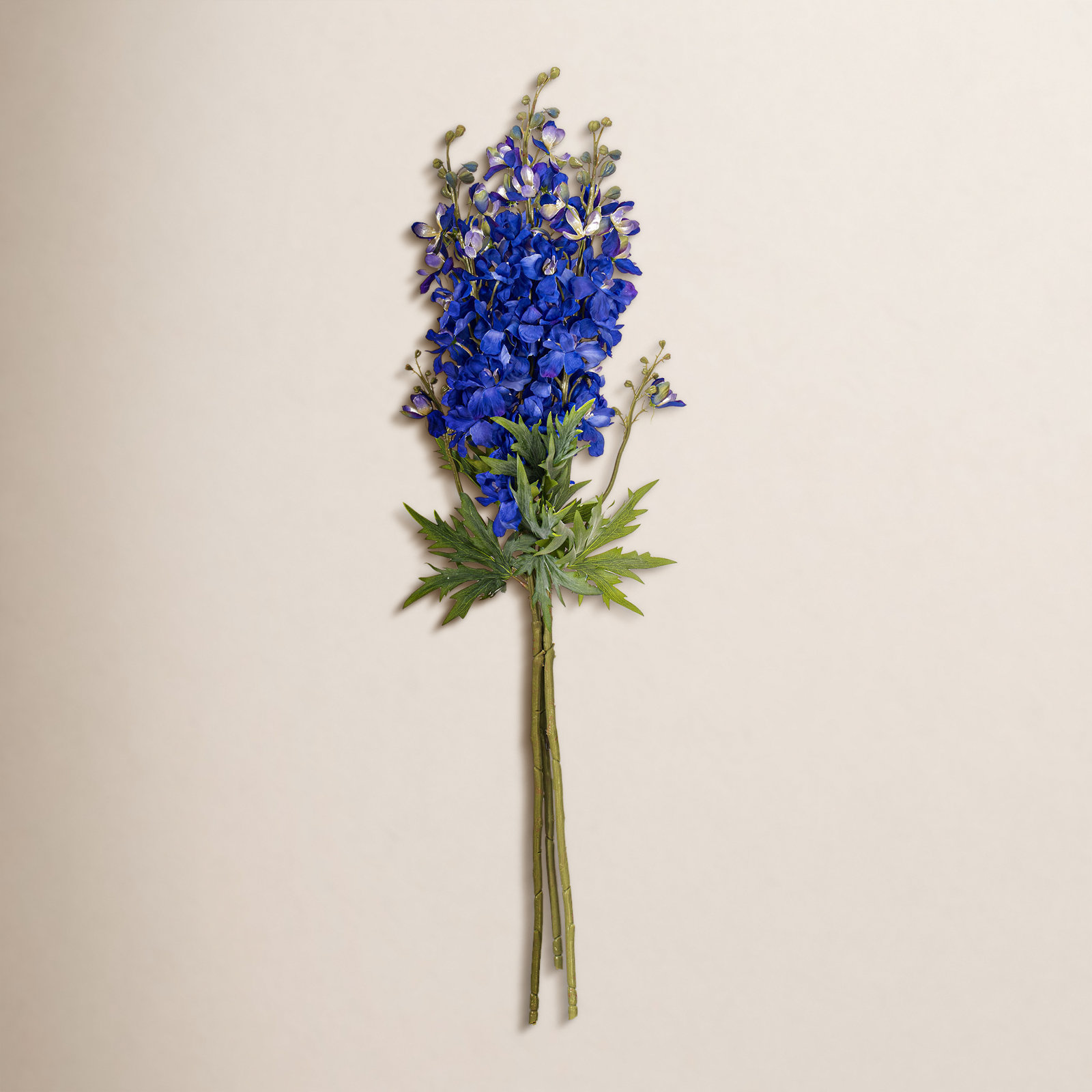 Faux Floral Stems, Cobalt 