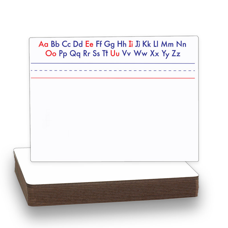 Flipside Products Magnetic Melamine Lap Board Whiteboard