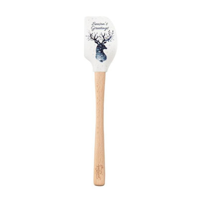 Tovolo Spatulart® Season's Greetings Wood Handled Spatula In Printed Decal