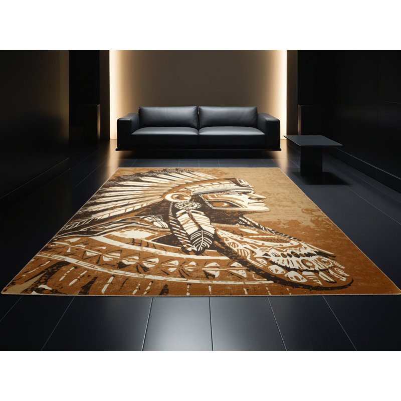 Tapis lavable à la machine Broker Ritual Sacrifice Warrior Global, 2 x 5
