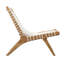 Chaise de patio en teck Alacam-359525589