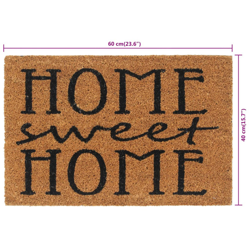 Kraus Non-Slip Indoor / Outdoor Doormat, 40cm W x 60cm L