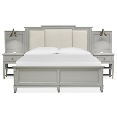 Birdsall California King Upholstered Wall Bed