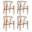 Chaises de salle à manger en bois massif Wagner-1982968434-1982968432