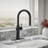 Crue Touchless Pull-Down Kitchen Sink Faucet with Three-Function Sprayhead-62770952