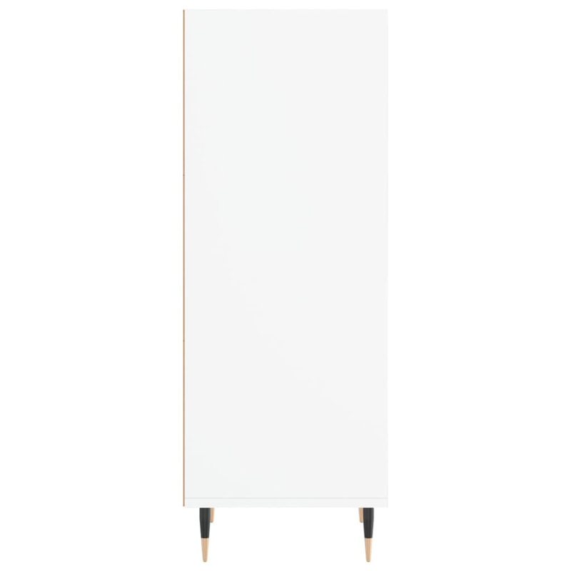 Kokkina 90cm H x 34.5cm W Standard Bookcase, White