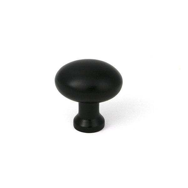 Moore Cabinet Knob, Aged Bronze, 0.98" Knob Diameter