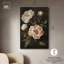Pivoines blanches sur fond foncé II -276659518-276659512