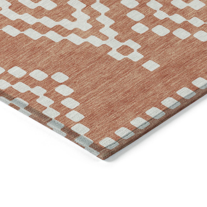 Tapis intérieur / extérieur mâle avec envers antidérapant, Rectangle 3' x 5'