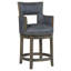 Sidecar Upholstered Stool with Solid Wood Frame-59137869-59137928-126303661
