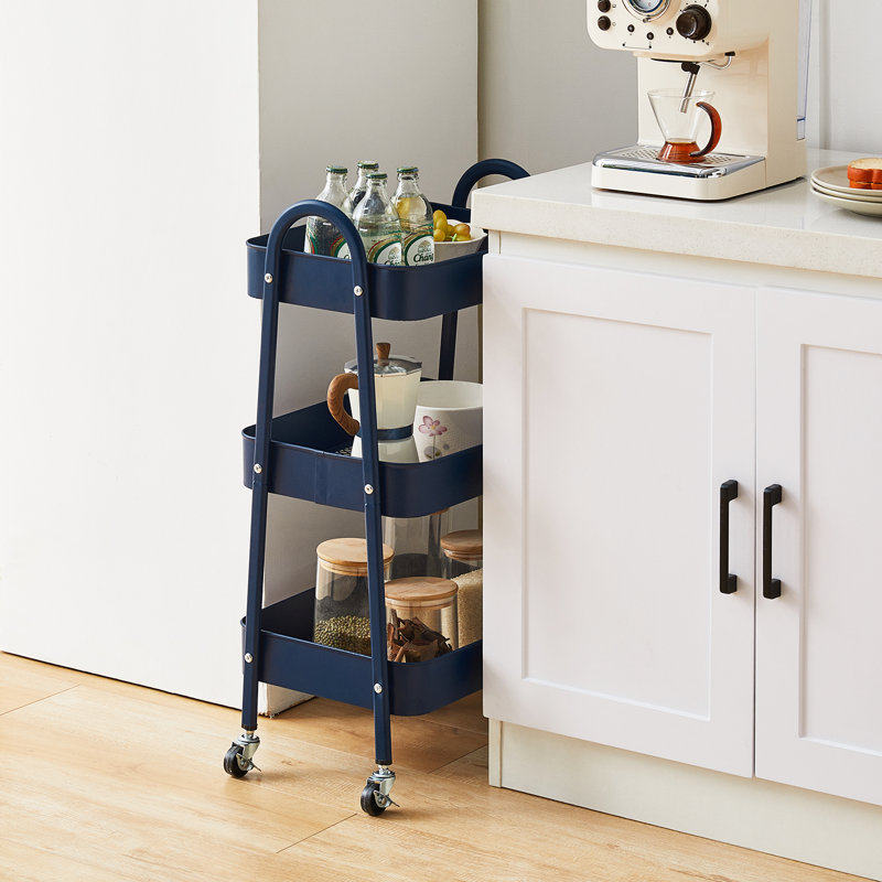 Cuadrado Metal Bar Cart