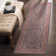 Tapis bleu marine et rouge Dyrk Rome