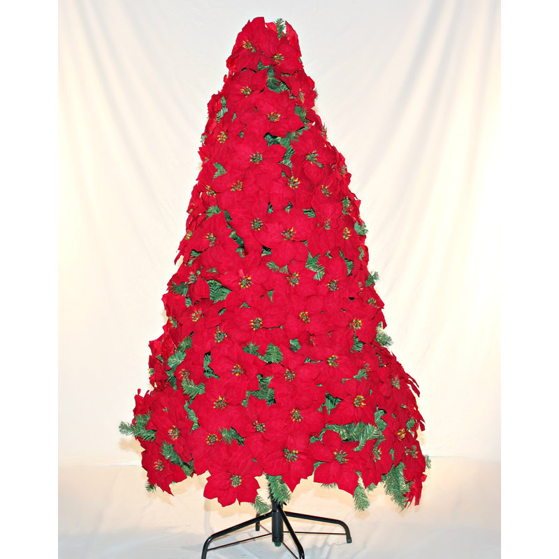 Arbre à poinsettias de 6 pi de hauteur