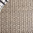 Natural Fiber 661 Flatweave Jute/Cotton Geometric Rug in Natural/Black/Ivory/Dark Gray-108597217