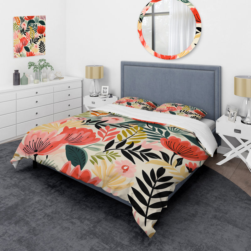 Ensemble de housse de couette Jungle, Housse de couette pour très grand lit